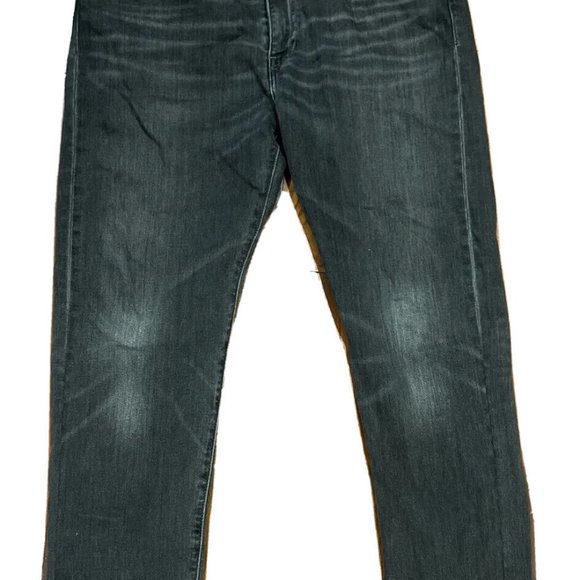 Premium Mens Levi's 502 Regular Taper, Size 34x30, Charcoal Gray - Picture 2 of 11